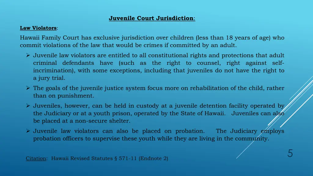 juvenile court jurisdiction