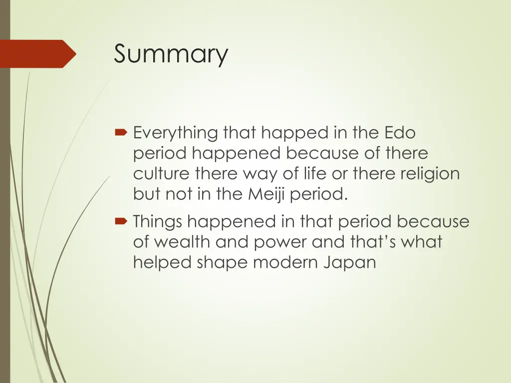 summary