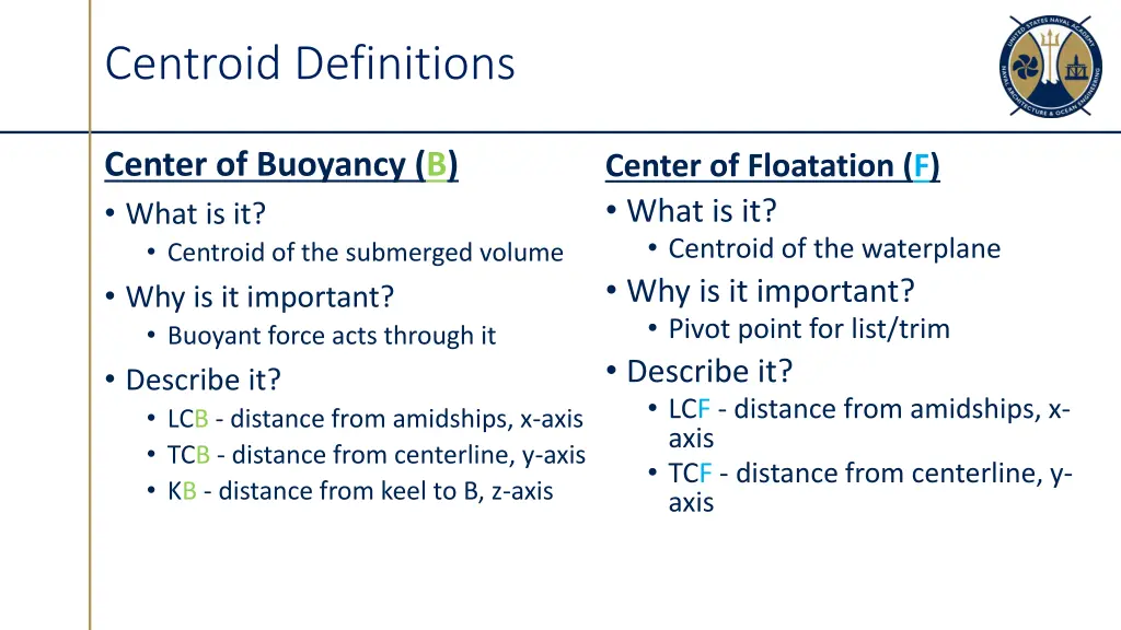 centroid definitions
