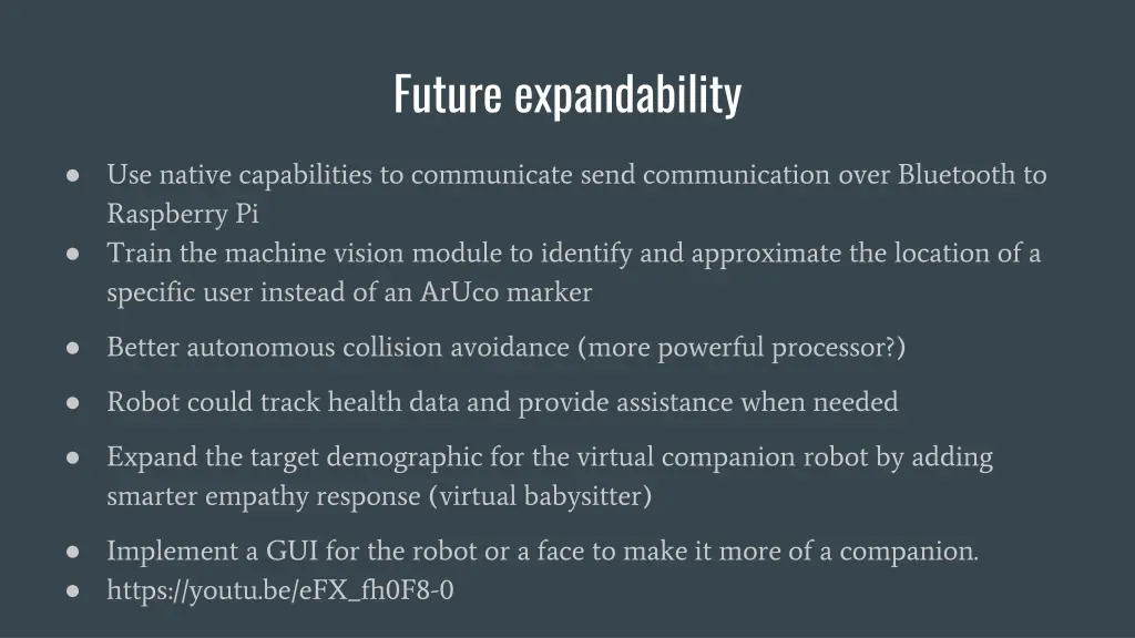 future expandability