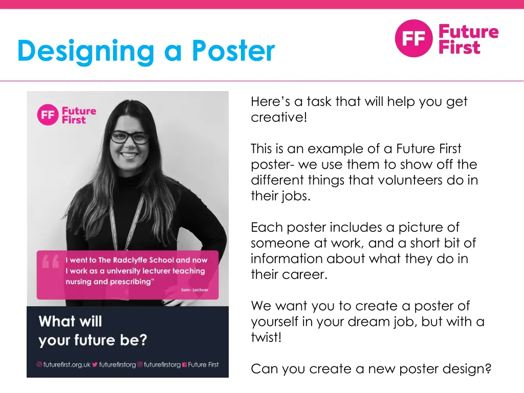 designing a poster