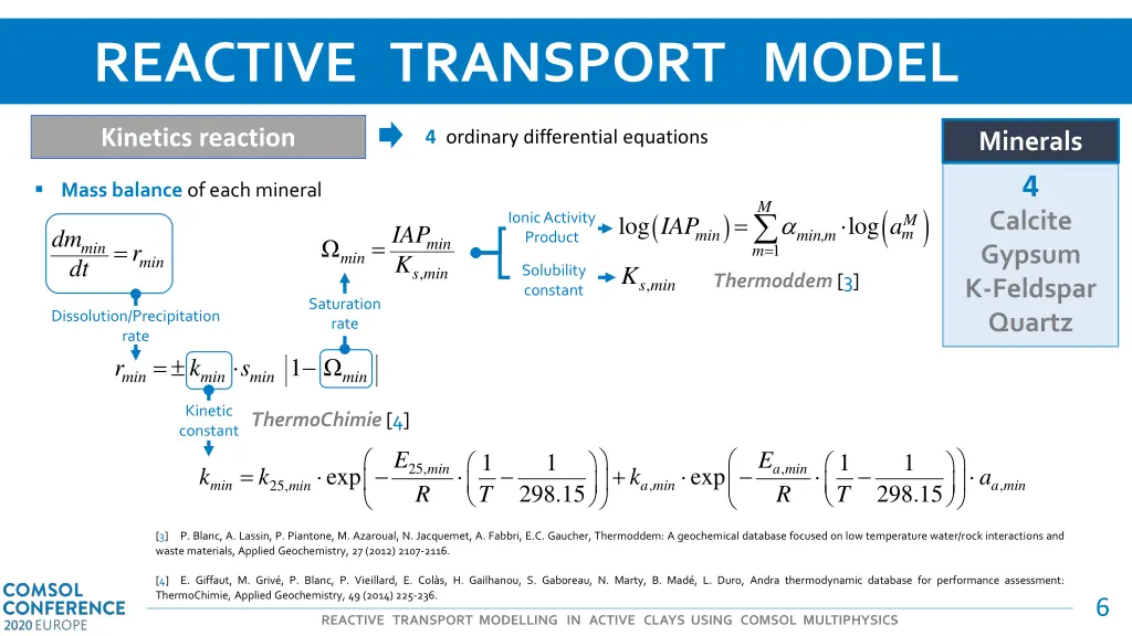 reactive transport model 3
