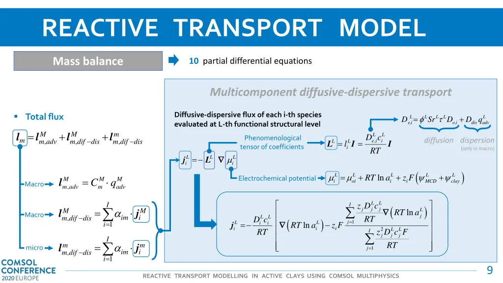 reactive transport model 6