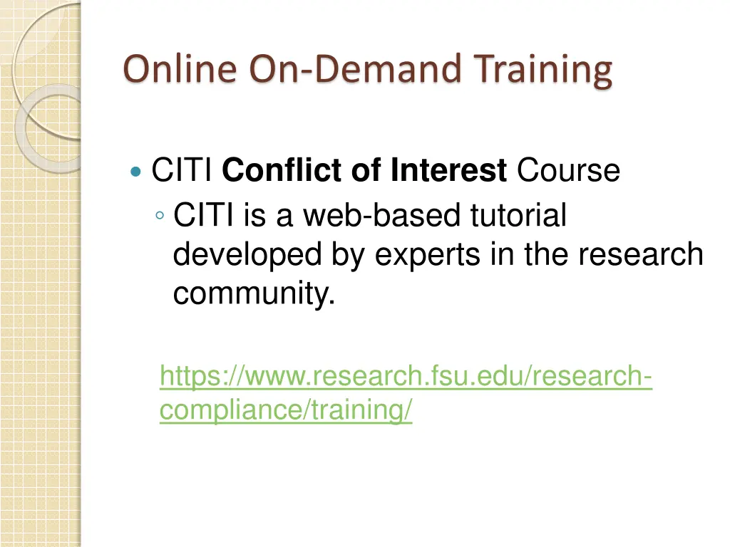 online on demand training