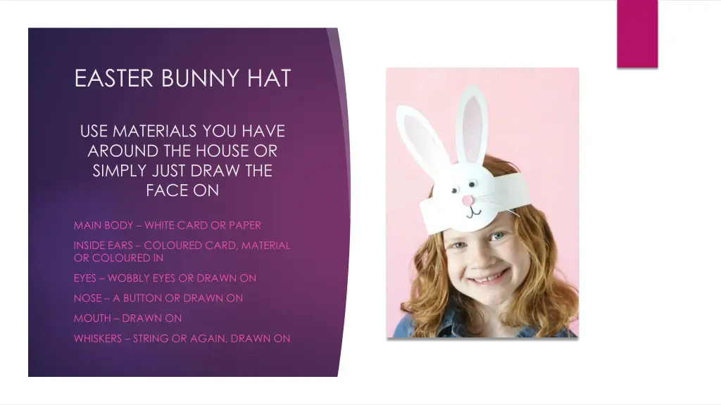 easter bunny hat