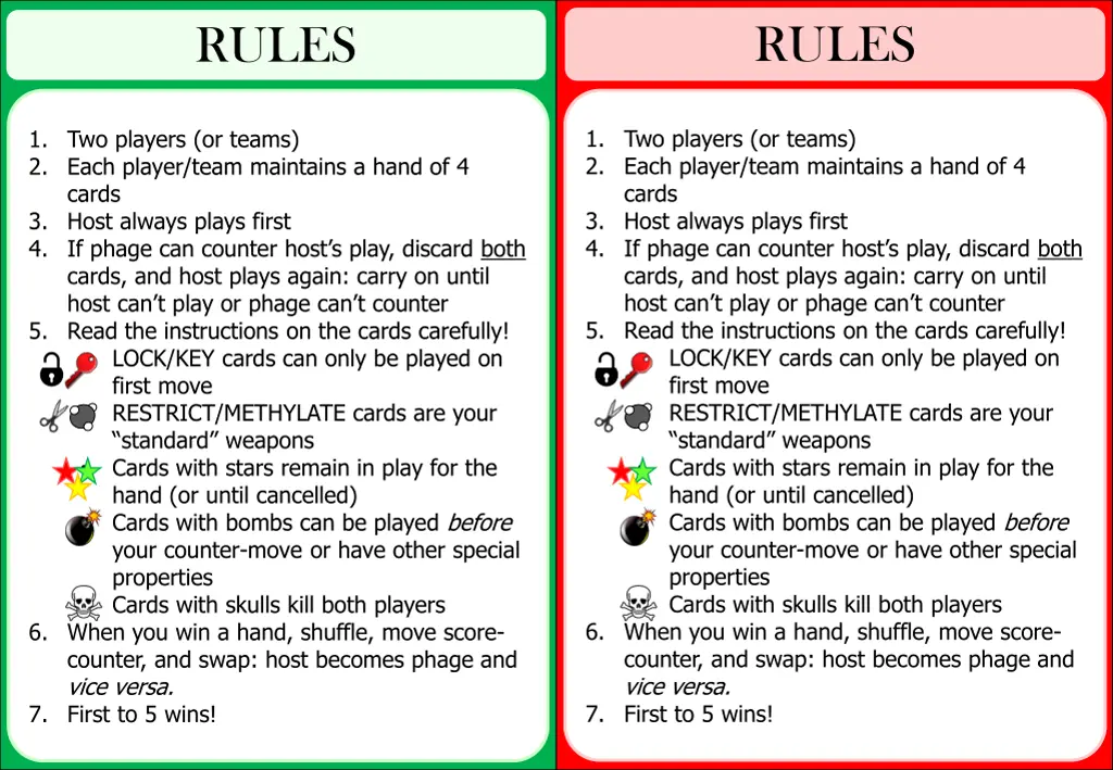 rules