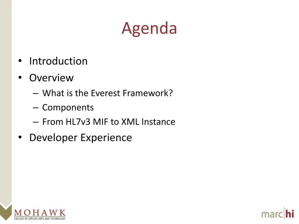 agenda