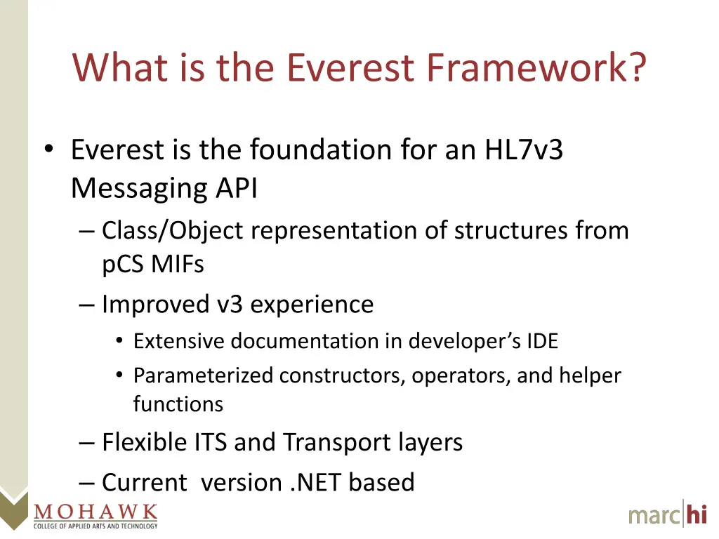 what is the everest framework