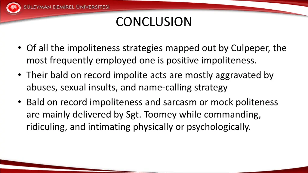 conclusion