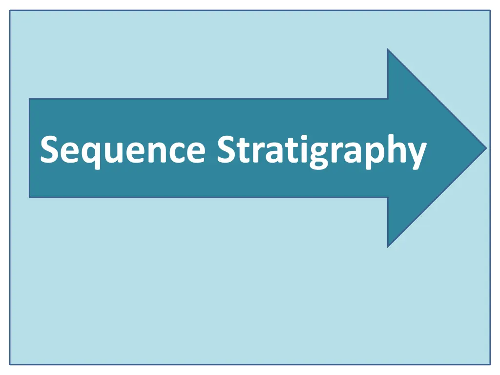sequence stratigraphy