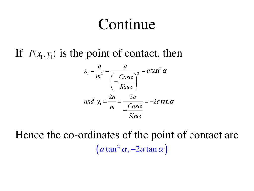 continue
