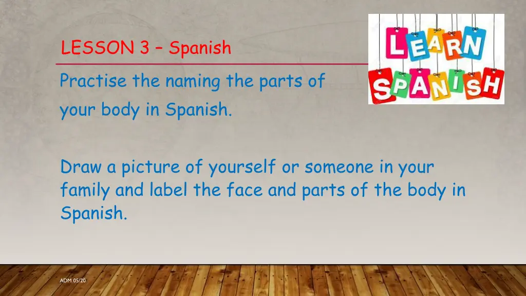 lesson 3 spanish 1