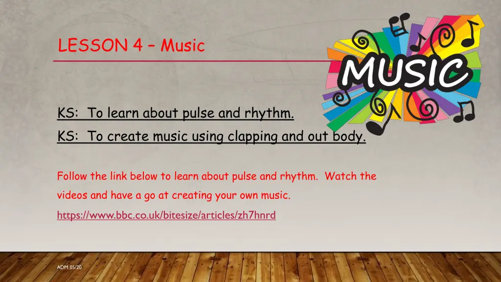 lesson 4 music