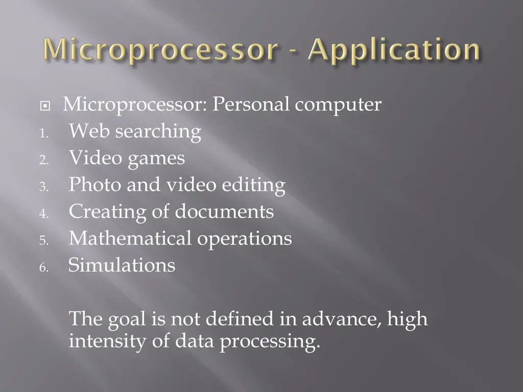 microprocessor personal computer web searching