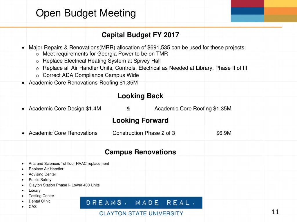 open budget meeting 8