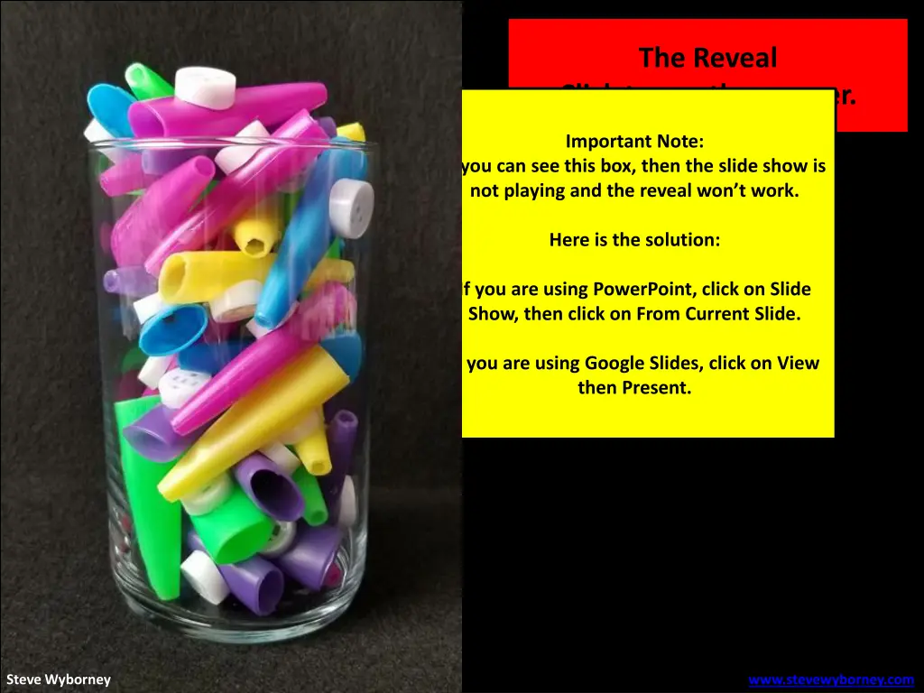 the reveal