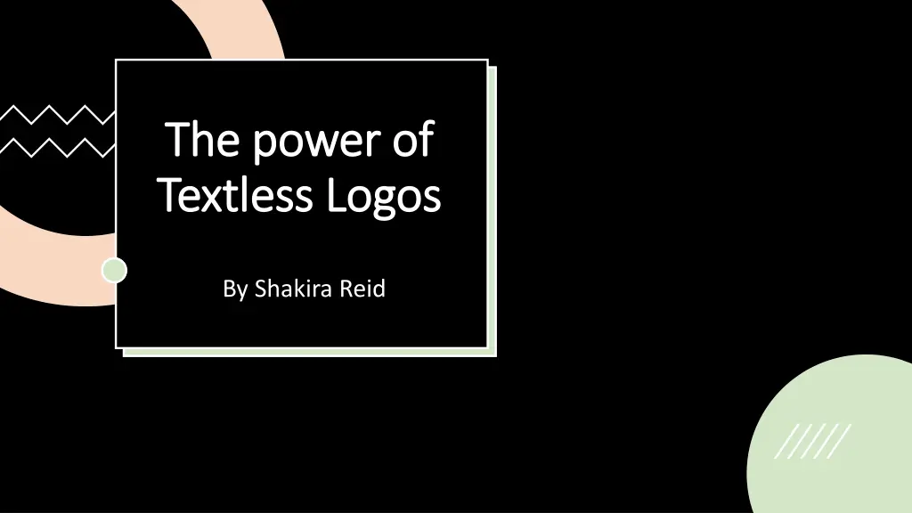 the power of the power of textless logos textless