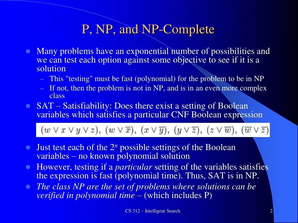 p np and np complete 1
