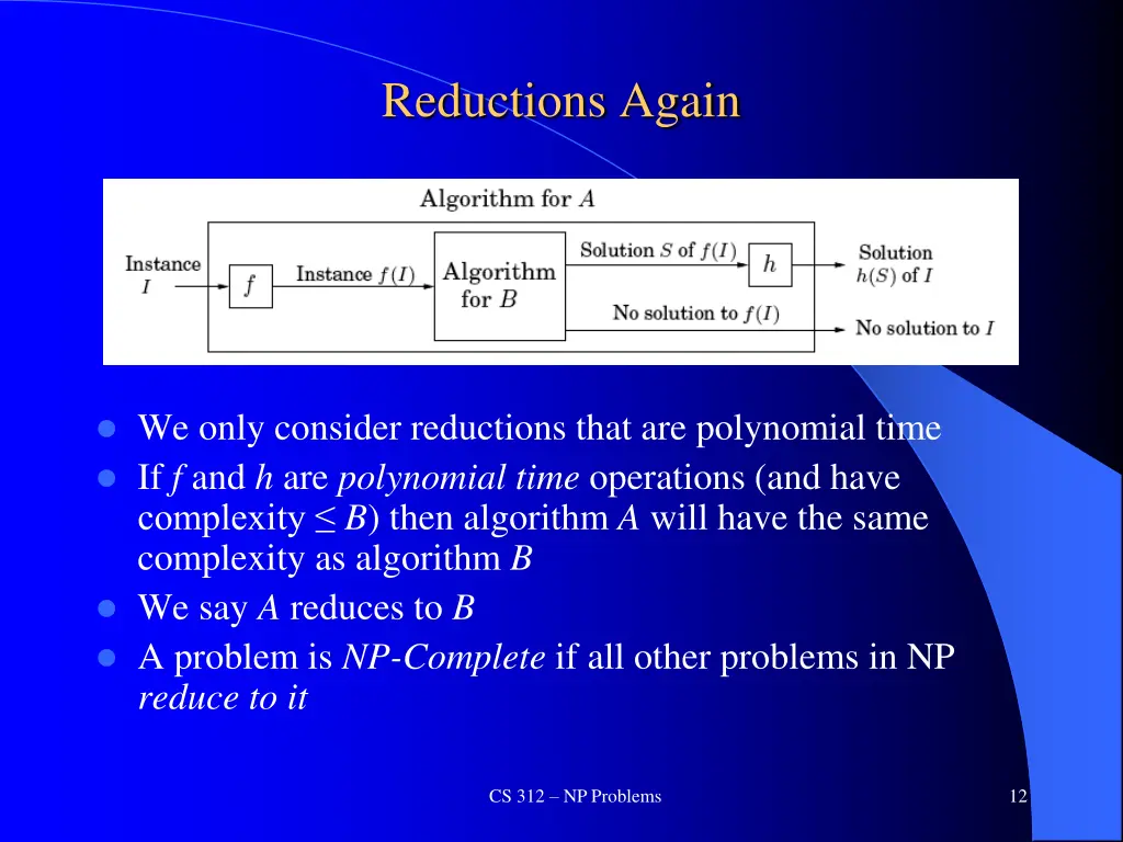 reductions again