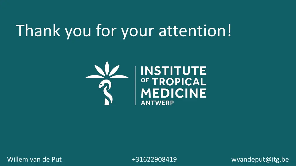 thank you for your attention
