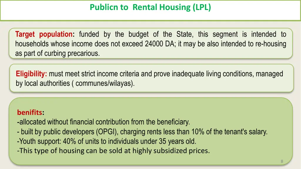 publicn to rental housing lpl