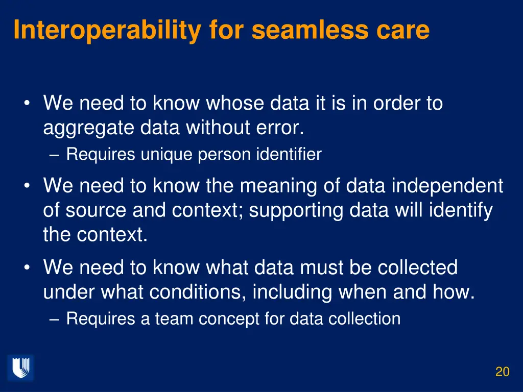 interoperability for seamless care