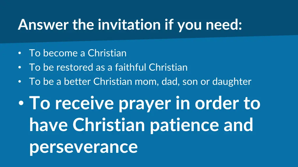 answer the invitation if you need 3