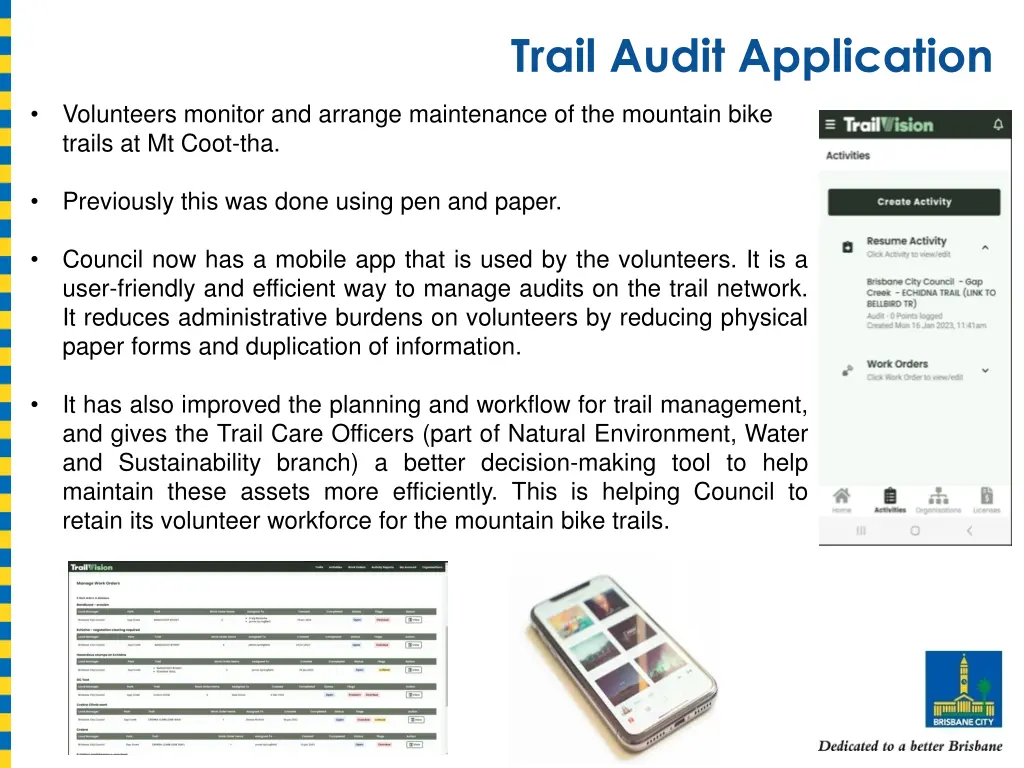 trail audit application