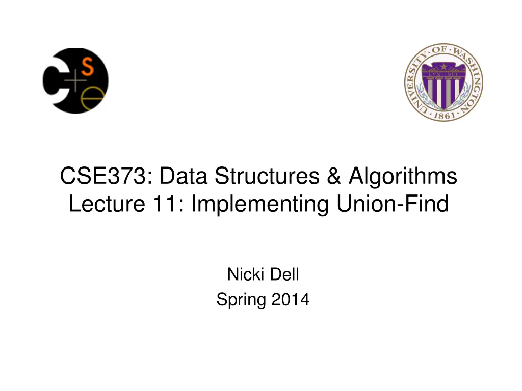cse373 data structures algorithms lecture