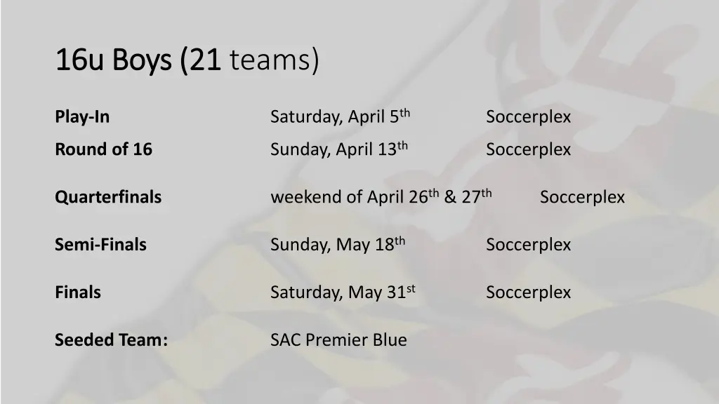16u boys 21 16u boys 21 teams