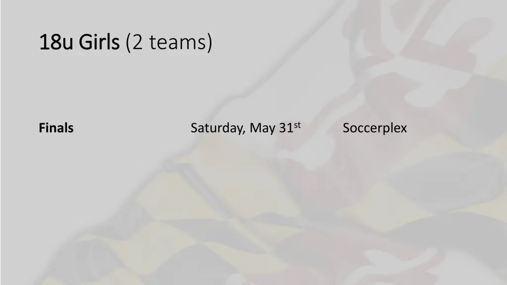 18u girls 18u girls 2 teams