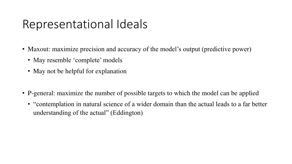 representational ideals 3