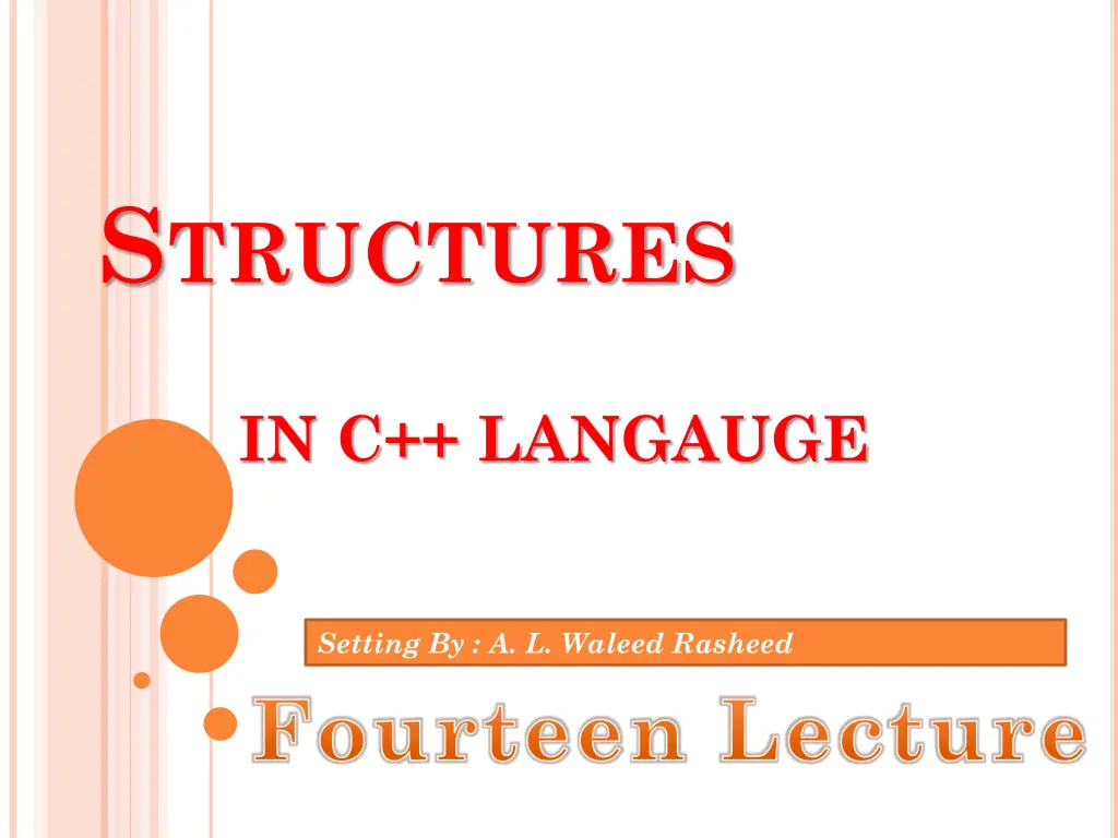s tructures