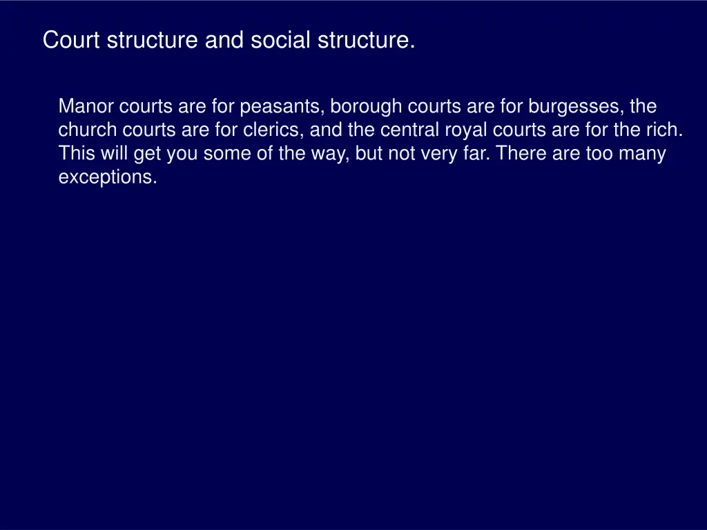 court structure and social structure