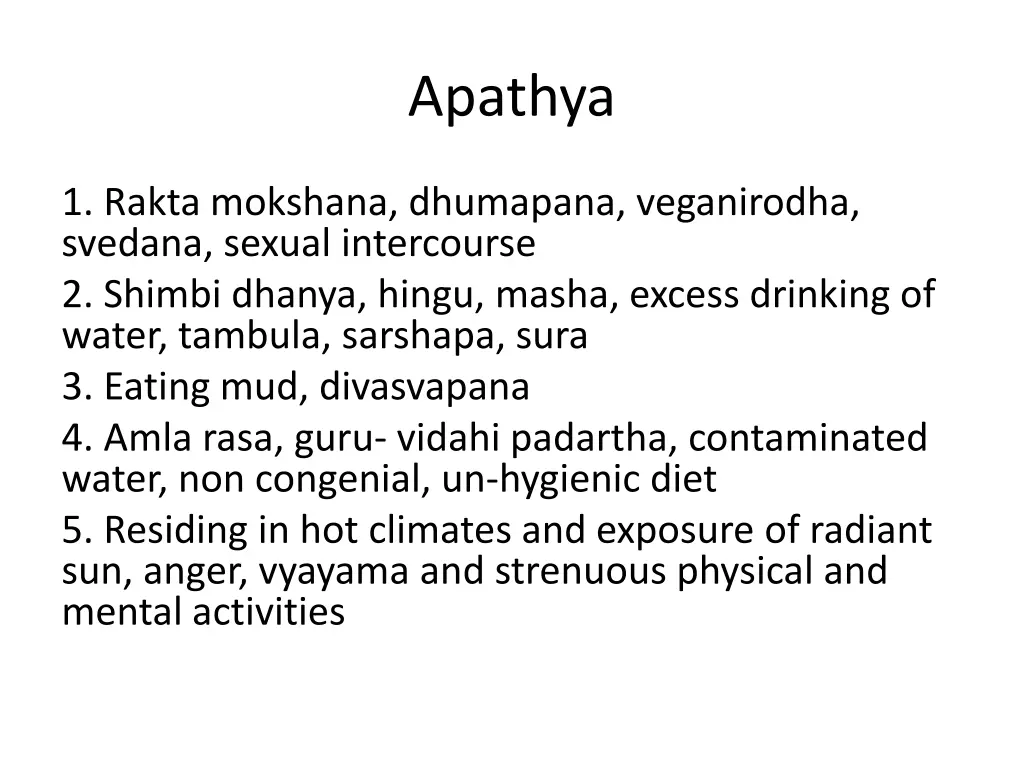 apathya