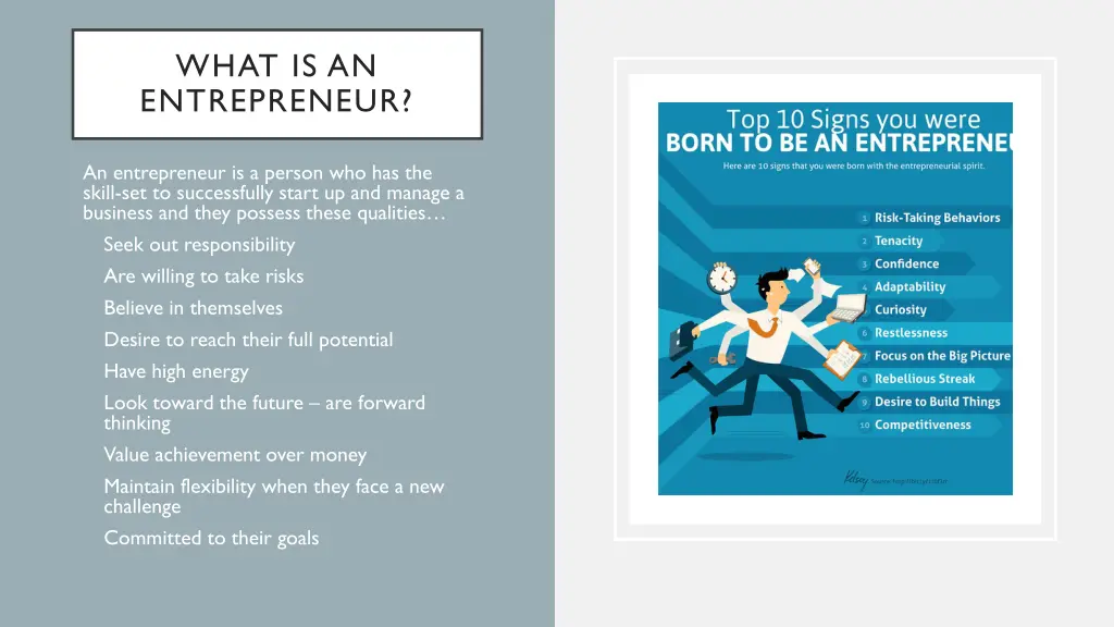 what is an entrepreneur