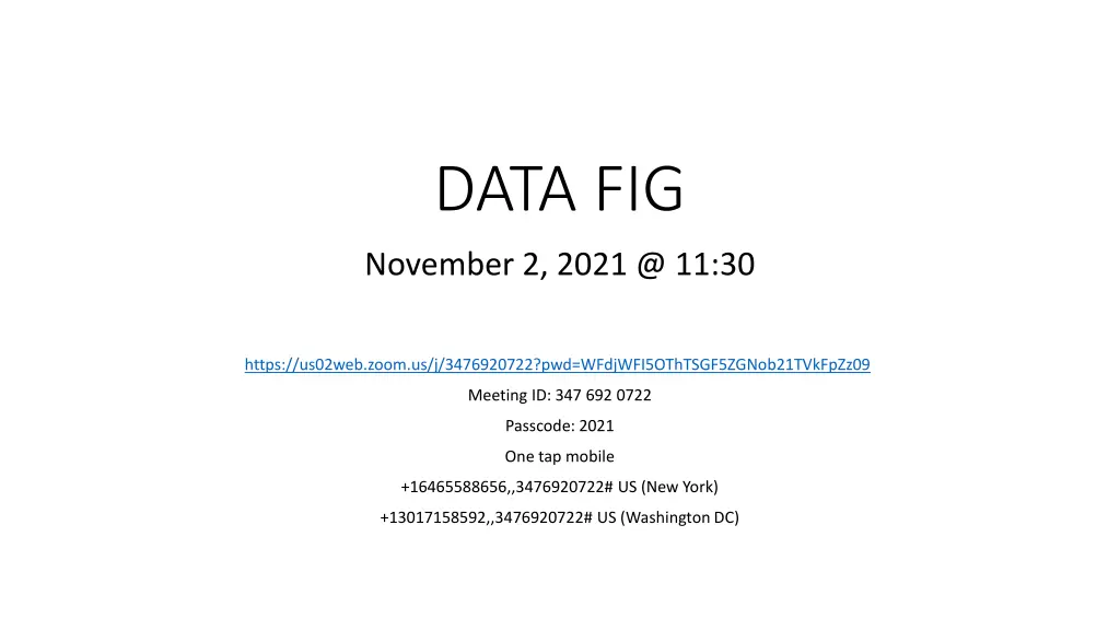 data fig