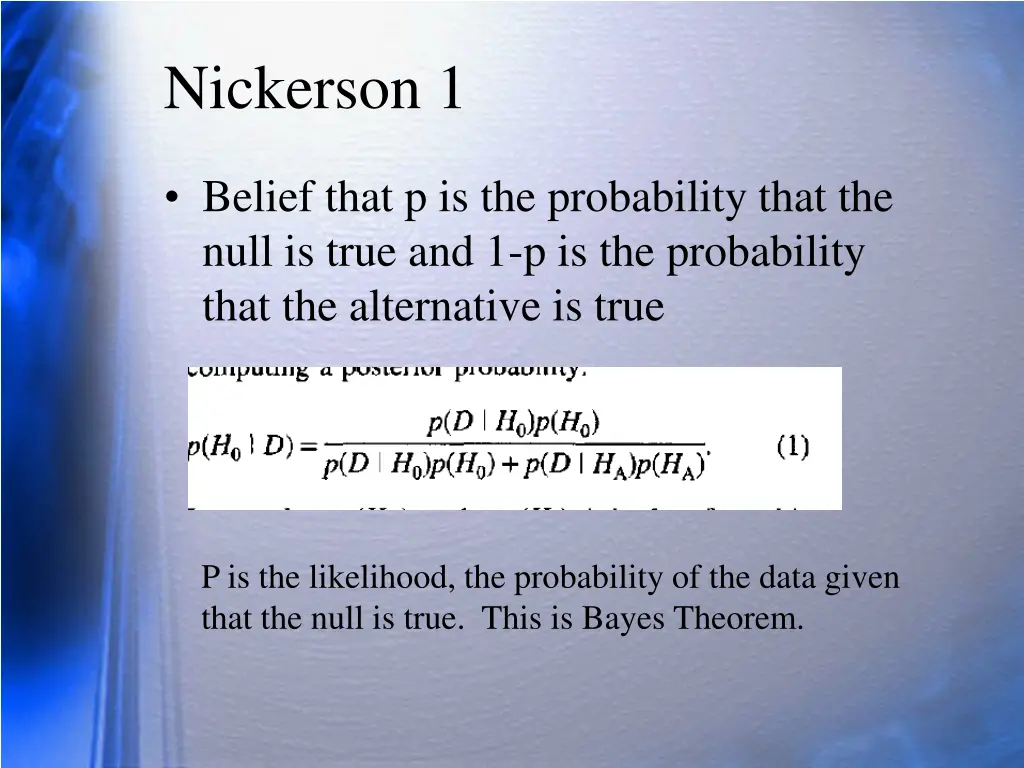 nickerson 1