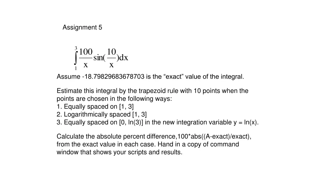 assignment 5