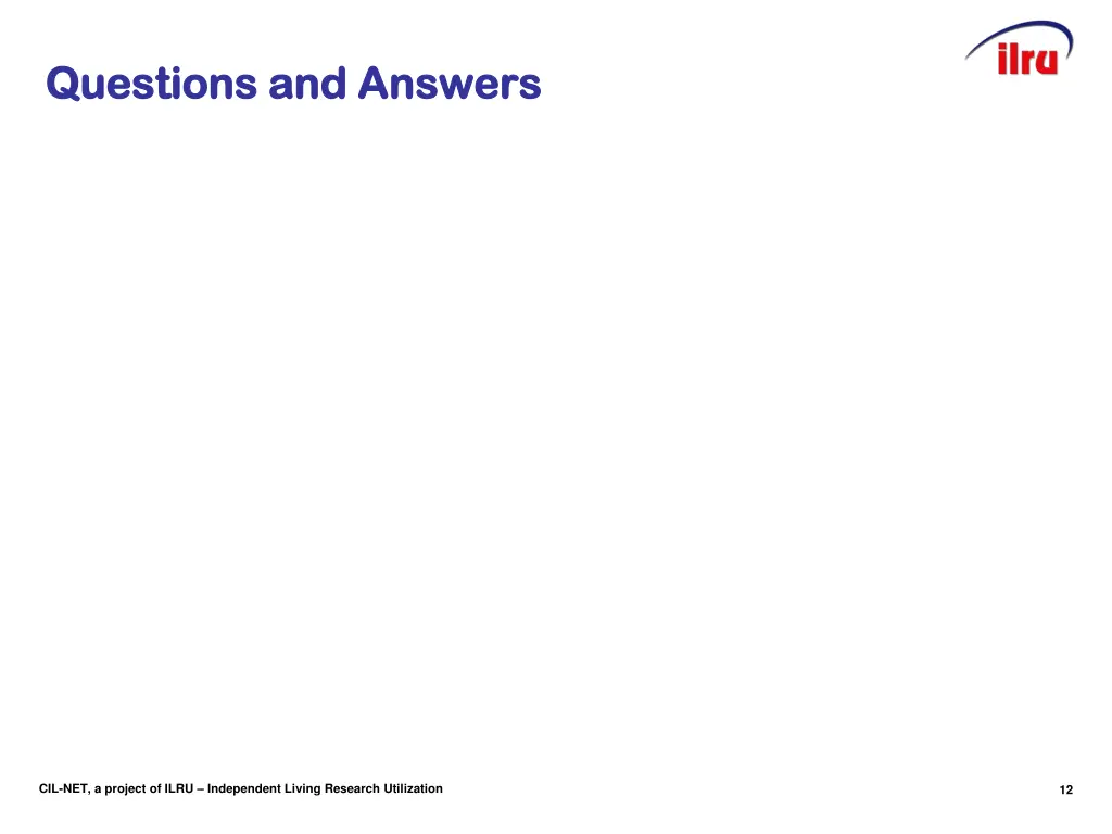 slide 12 questions and answers questions