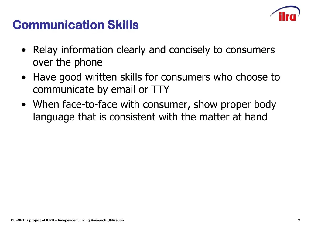 slide 7 communication skills communication skills