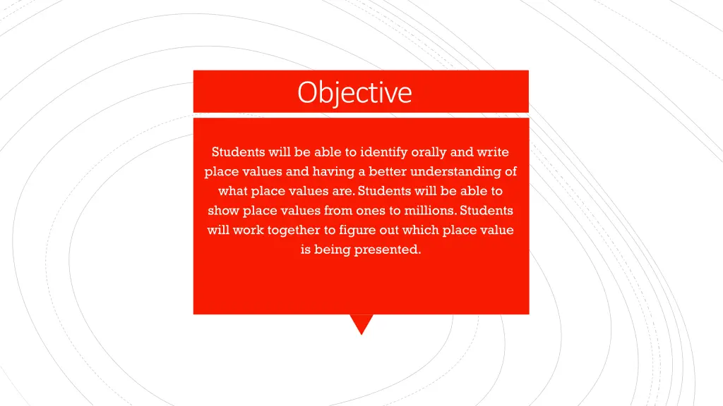 objective