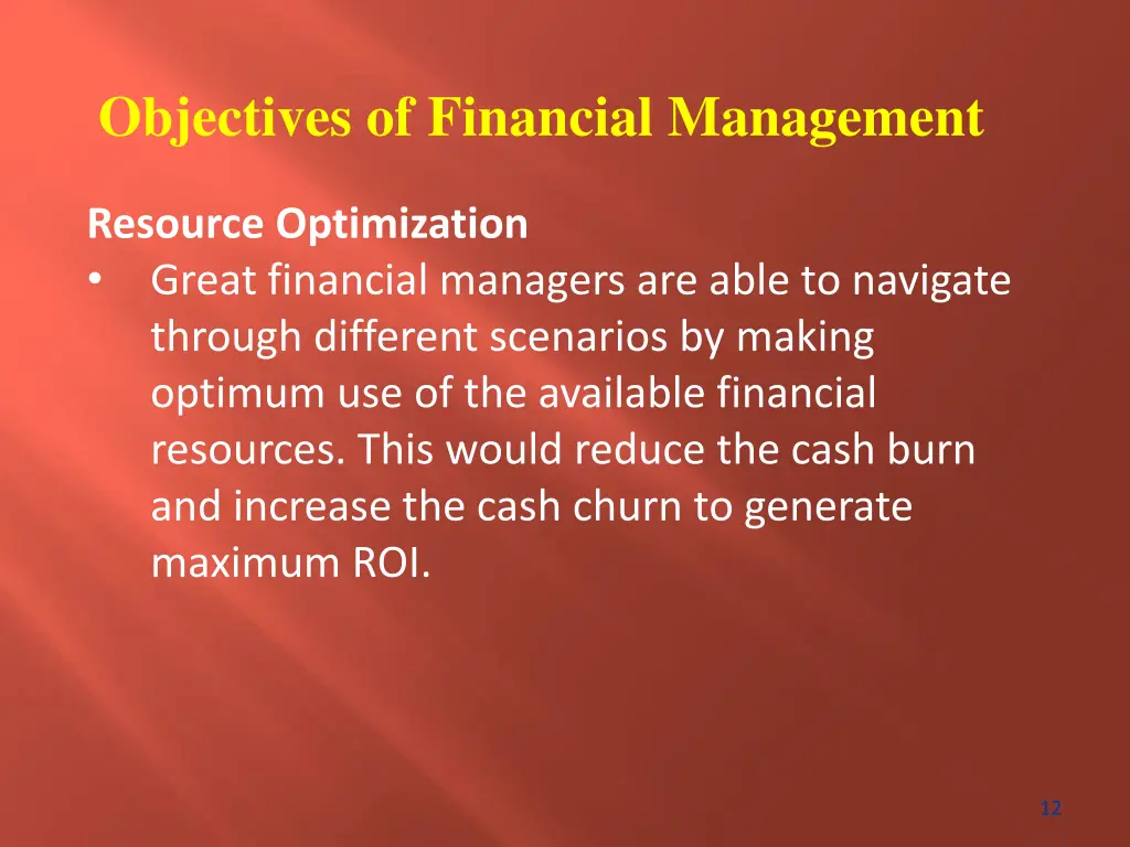 objectives of financial management 2