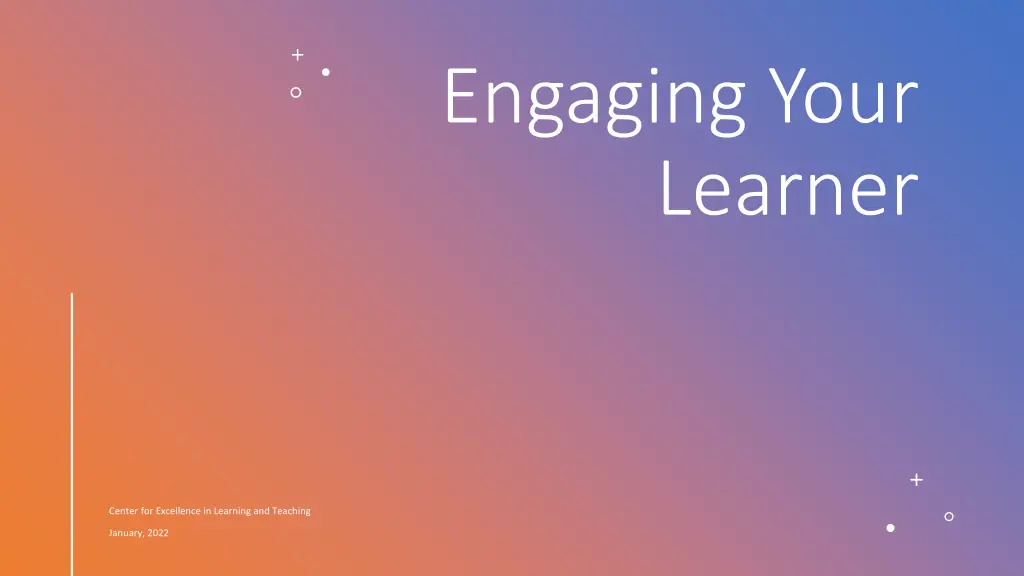 engaging your learner