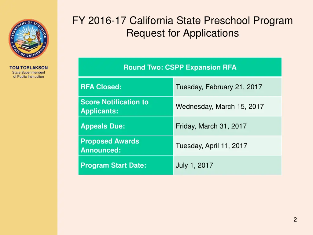 fy 2016 17 california state preschool program