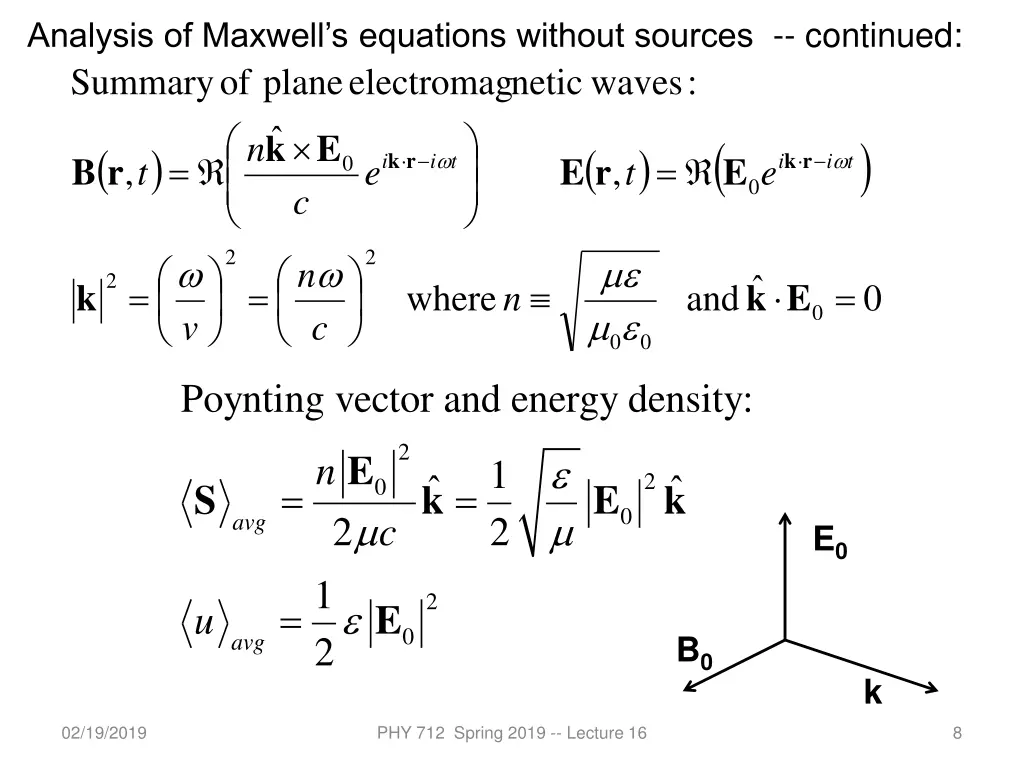 analysis of maxwell s equations without sources 3