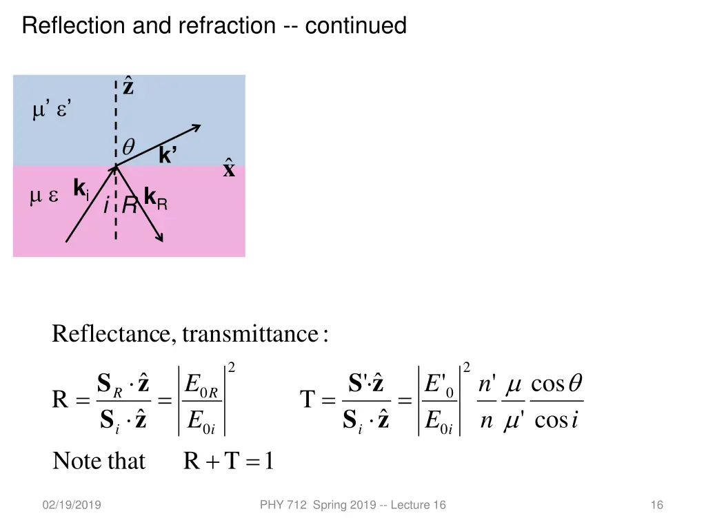 reflection and refraction continued 4