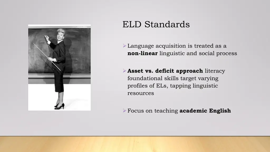 eld standards