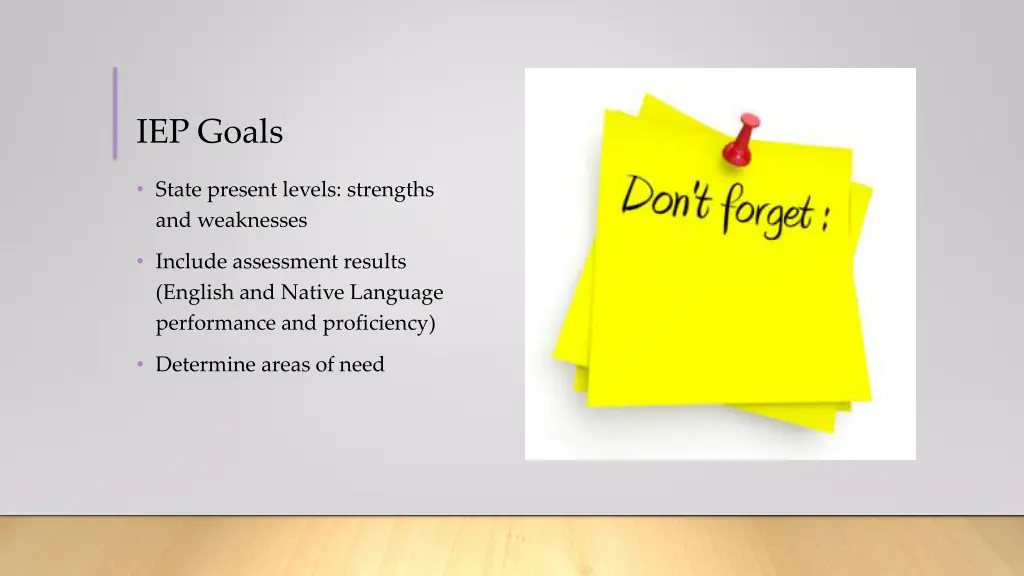 iep goals