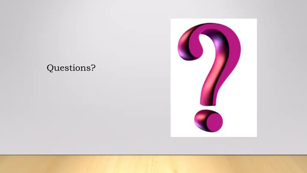 questions